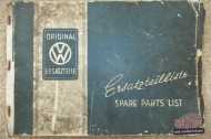 1950 Split Window Beetle Parts Manual- SUPER RARE!
