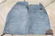 RHD Late model black front floor matts