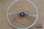Beetle D-Ring Ivory steering wheel 1960-71