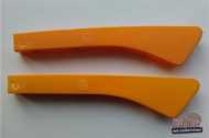 Pair of VW logo Semaphore Lenses Beetle or Split Bus