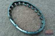 1952-55 Heart Tail light chrome bezel