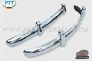 VW Beetle EU style stainless steel bumper