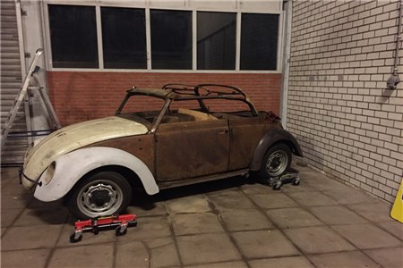 1954-1955 RHD Beetle Karmann Convertible