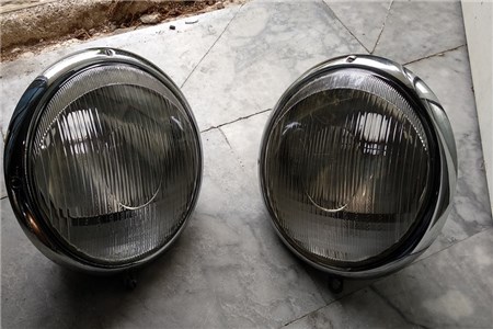 a pair headlights