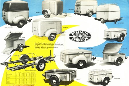 Westfalia trailer, Passau P, Trailer