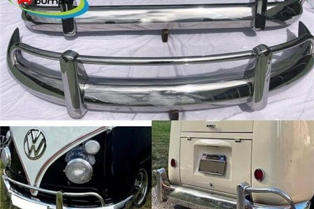 Volkswagen T1 Split Screen Bus (1958-1968) USA bumpers 