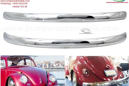 Bumpers VW Beetle blade style (1955-1972) by stainless steel 