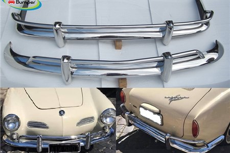 Volkswagen Karmann Ghia US type bumper (1955 – 1966) by stainless steel