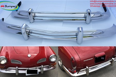 Volkswagen Karmann Ghia US type bumper (1970 – 1971) by stainless steel 