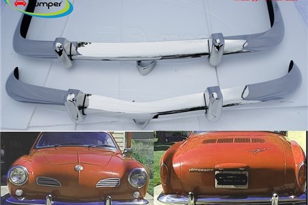 Volkswagen Karmann Ghia Euro style bumper (1967-1969) by stainless steel 