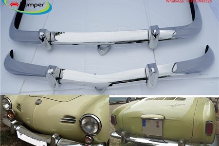 Volkswagen Karmann Ghia Euro style bumper (1970-1971) by stainless steel