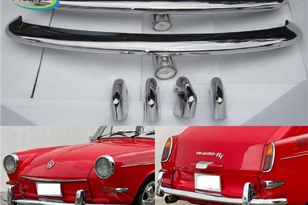 Volkswagen Type 3 bumper (1963–1969) by stainless steel 