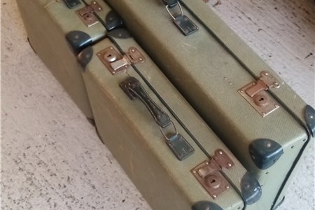 Genuine 3 pice suitcase set