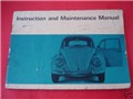 1967 Beetle Instruction Manual