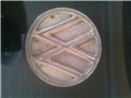 Pre april '50 VW hood badge